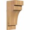 Ekena Millwork Mediterranean Smooth Corbel, Western Red Cedar, 5 1/2"W x 6"D x 14"H COR06X06X14MED00SWR - alternate 1